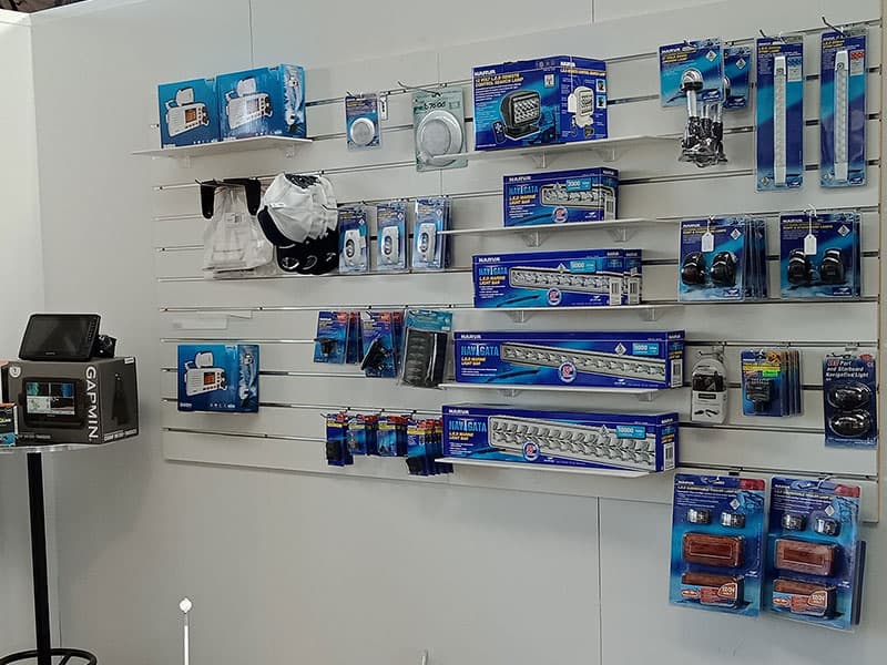 Marine lighting and electronics in store